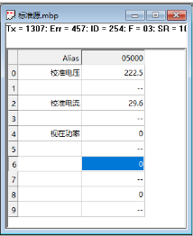 modbus poll工程進行校準(zhǔn)