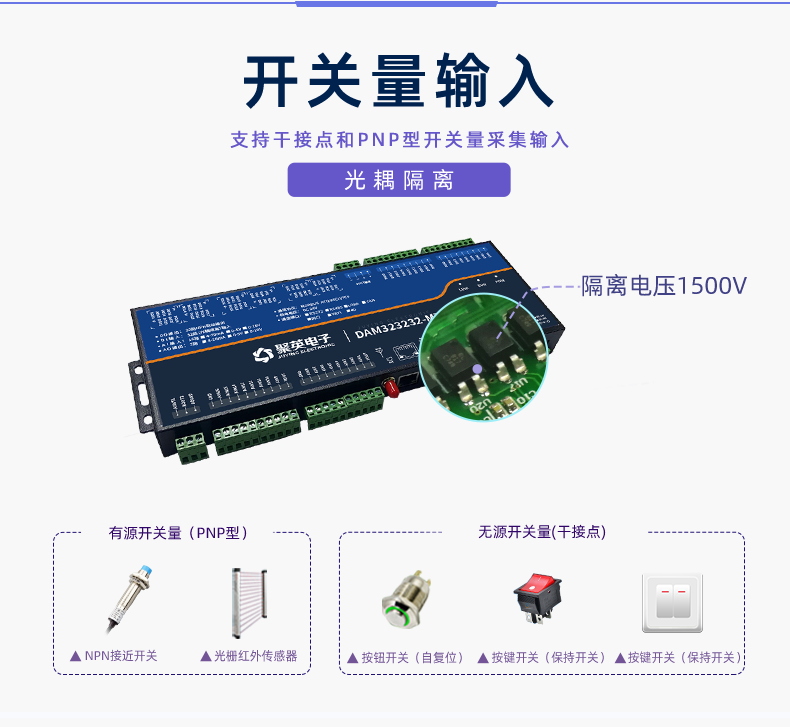 云平臺 GPRS-323232-MT 遠程數(shù)采控制器 開關量輸入