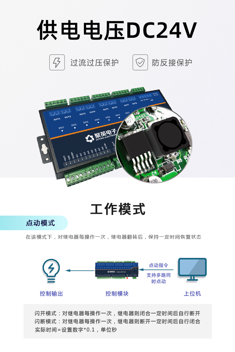 云平臺(tái) DAM0FFF-MT 工業(yè)級(jí)數(shù)采控制器工作模式