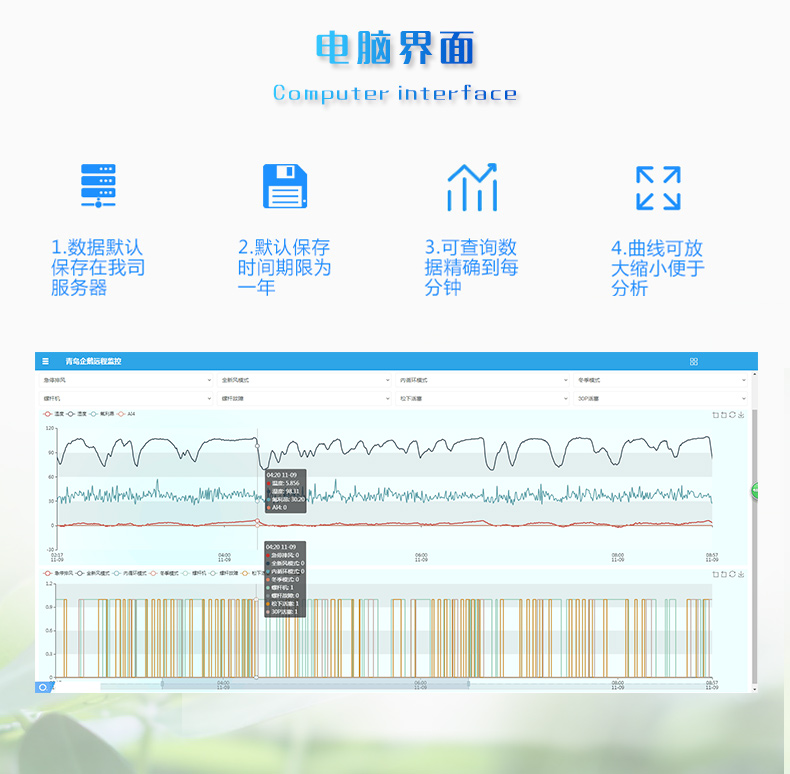 LORA風速采集器電腦界面