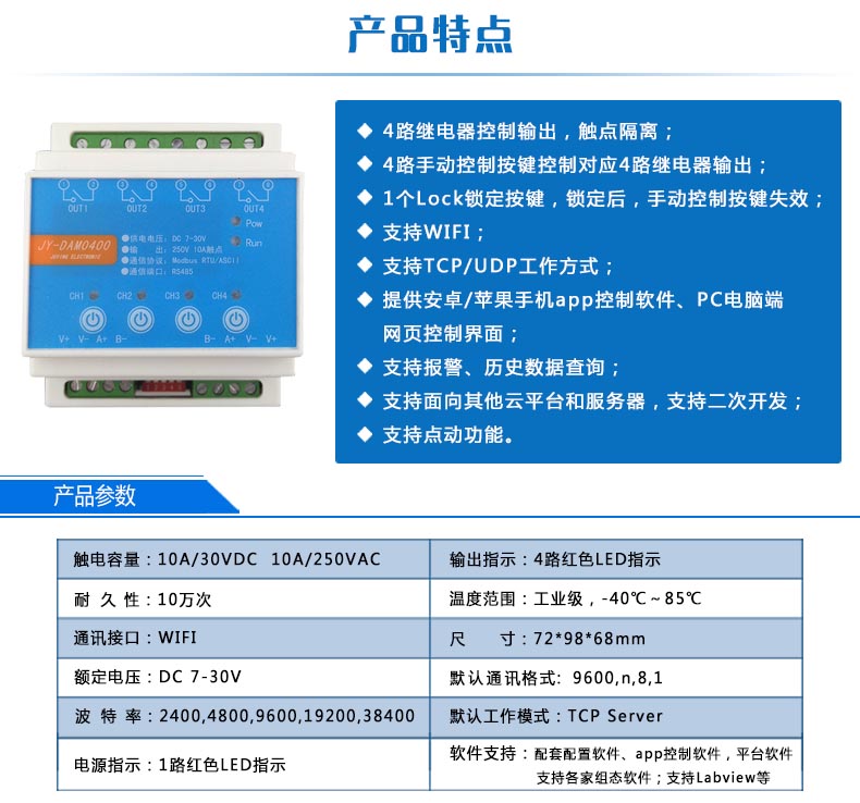 DAM-0400TA 工業(yè)級(jí)網(wǎng)絡(luò)控制模塊(圖5)