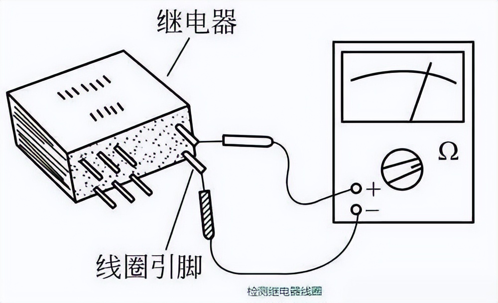 檢測(cè)繼電器電路