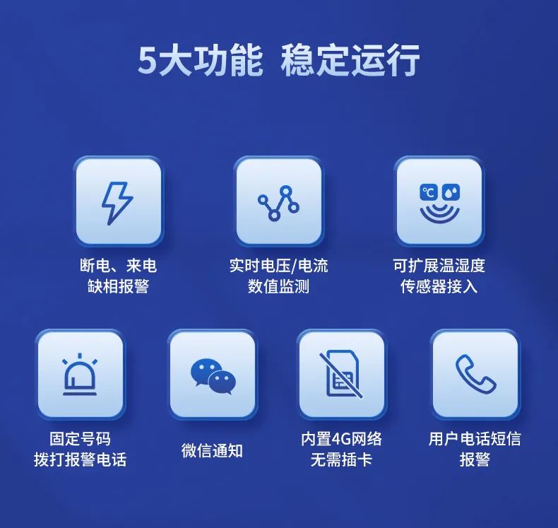 遠(yuǎn)程斷電報(bào)警器5大功能