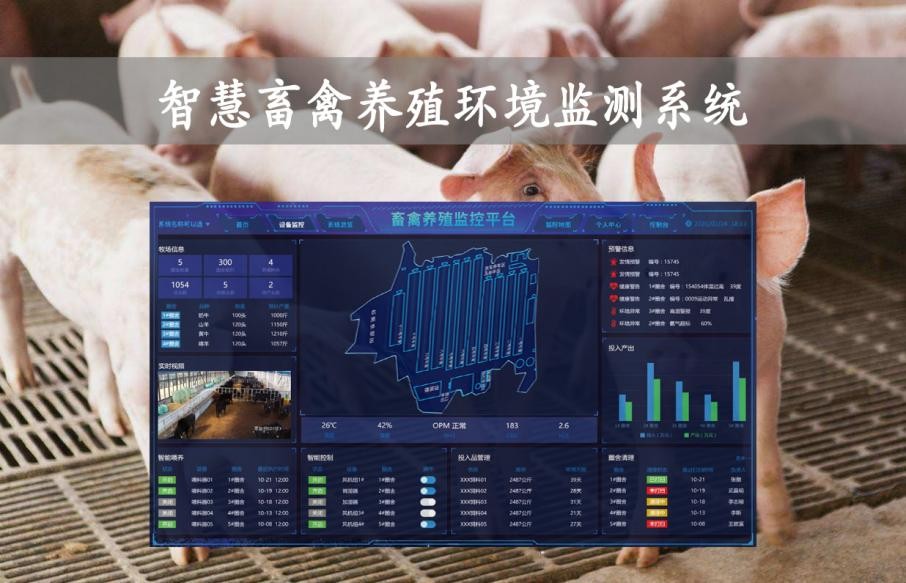 智慧畜禽養(yǎng)殖環(huán)境監(jiān)測(cè)系統(tǒng)