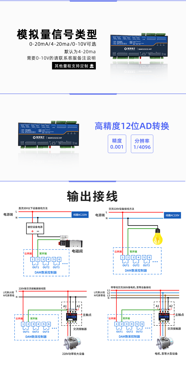 LoRa323232-MT LoRa無線測控模塊(圖6)信號類型