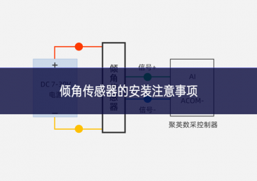 傾角傳感器的安裝注意事項(xiàng)